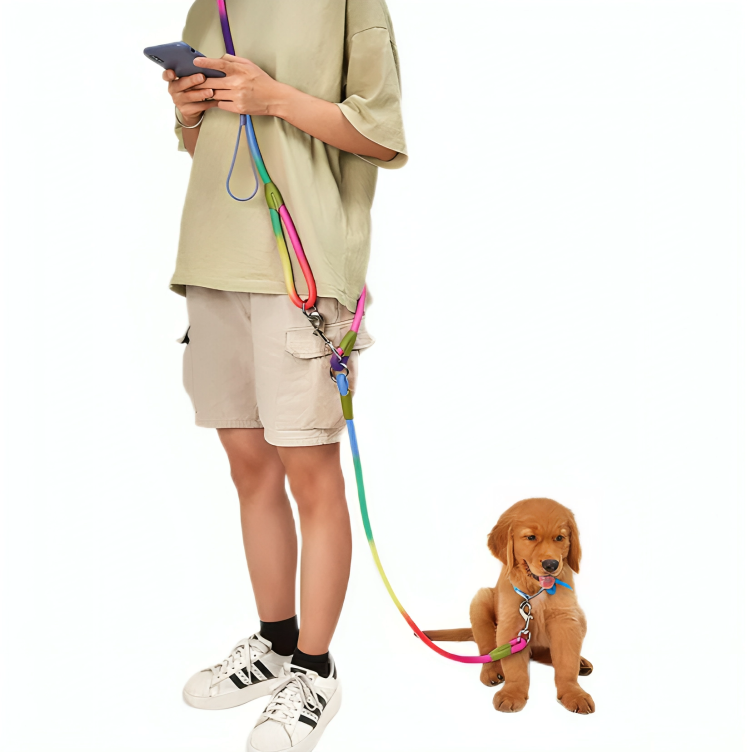 50 % DE REMISE TEMPORAIRE | PawVentures™ | Laisse de chien avec kit mains libres premium