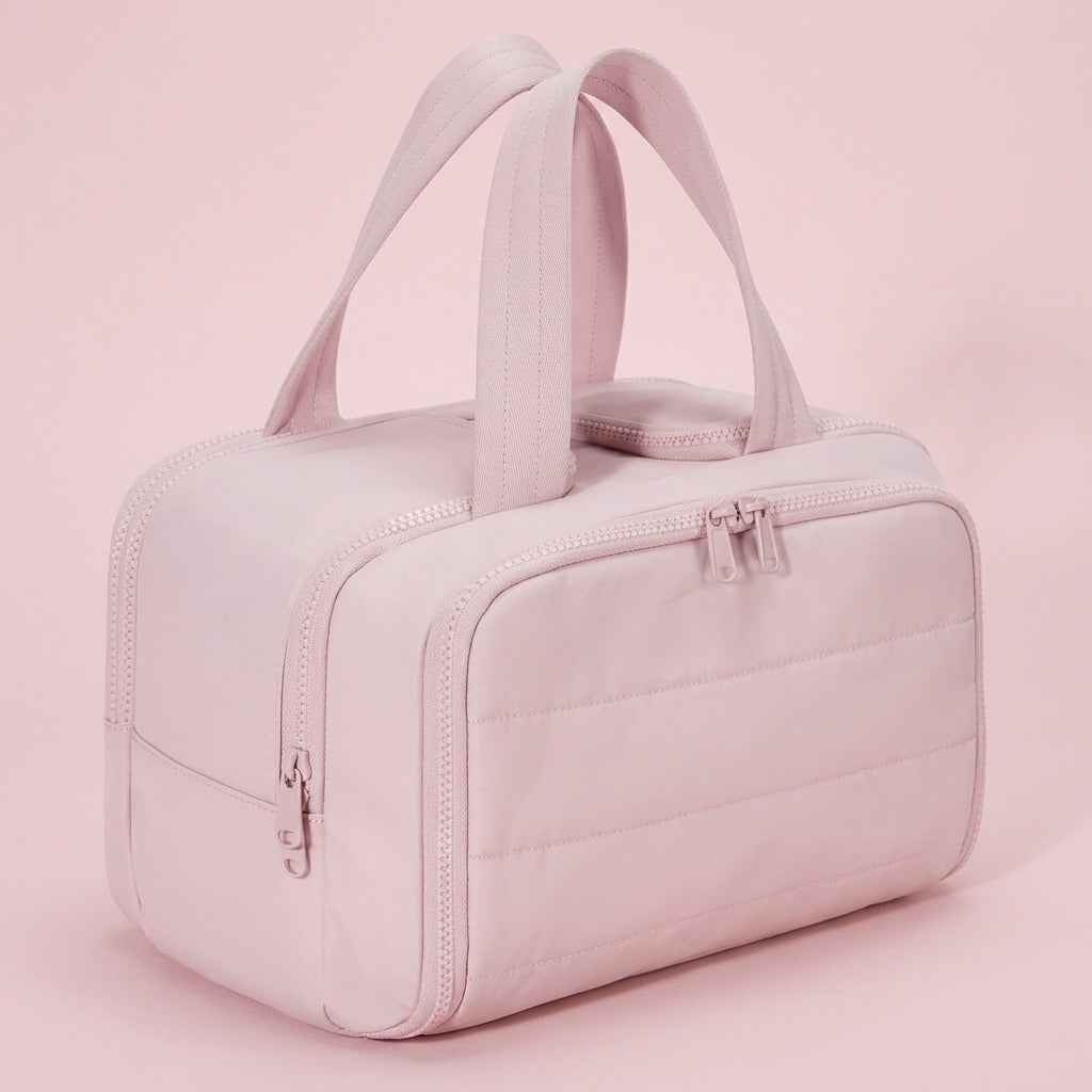 -50 % · OFFRE LIMITÉE · PuffPack™ · Vos articles de toilette toujours à portée de main !