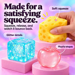 -50 % · OFFRE LIMITÉE · SqueezeSoft™ · Jouets sensoriels antistress