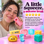 -50 % · OFFRE LIMITÉE · SqueezeSoft™ · Jouets sensoriels antistress
