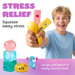 -50 % · OFFRE LIMITÉE · SqueezeSoft™ · Jouets sensoriels antistress
