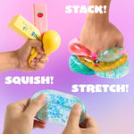 -50 % · OFFRE LIMITÉE · SqueezeSoft™ · Jouets sensoriels antistress