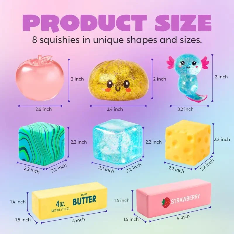-50 % · OFFRE LIMITÉE · SqueezeSoft™ · Jouets sensoriels antistress