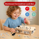 -50 % · OFFRE LIMITÉE · LockLearn™ · Coffret Montessori de vissage et serrures