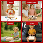 -50 % · OFFRE LIMITÉE · LockLearn™ · Coffret Montessori de vissage et serrures