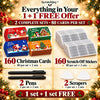 1+1 OFFERT · AUJOURD’HUI · ScratchJoy™ · Cartes de Noël à gratter