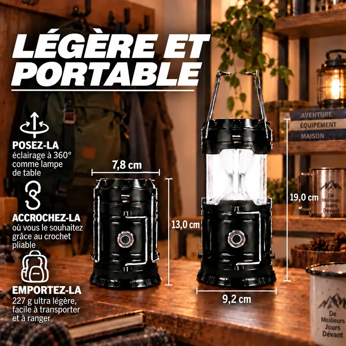 popbeam · Dimensions vérifiées en unités métriques