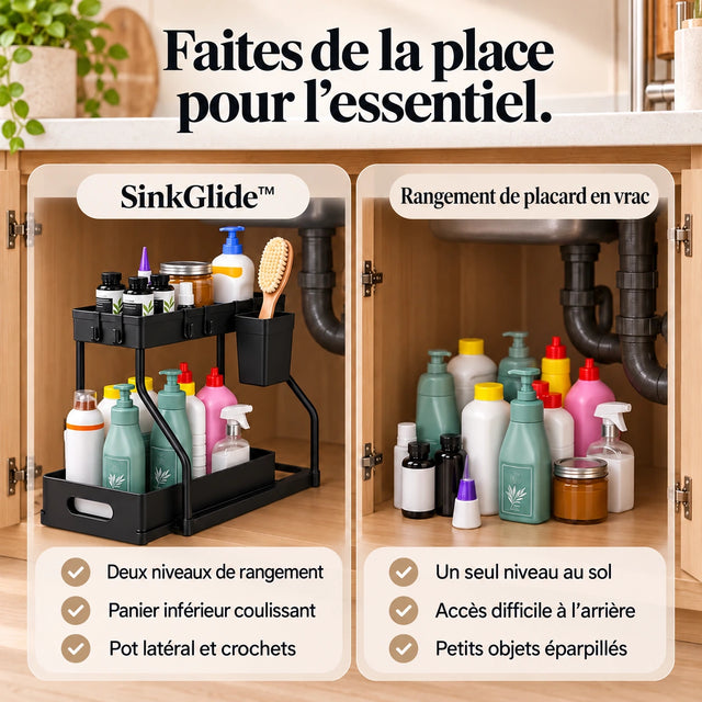 sinkglide · Visuel en français