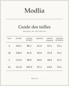 hohoglow, guide des tailles en centimètres