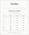 lapelchic, guide des tailles en centimètres