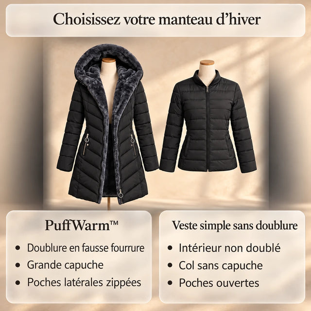 Puffwarm™ · Vue et détails du produit