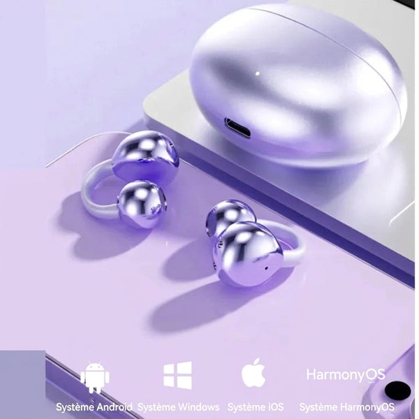 Boîtier de charge OpenBeats en USB-C, compatible Android, Windows, iOS et HarmonyOS