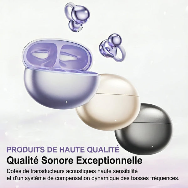OpenBeats en trois couleurs : violet, champagne et noir