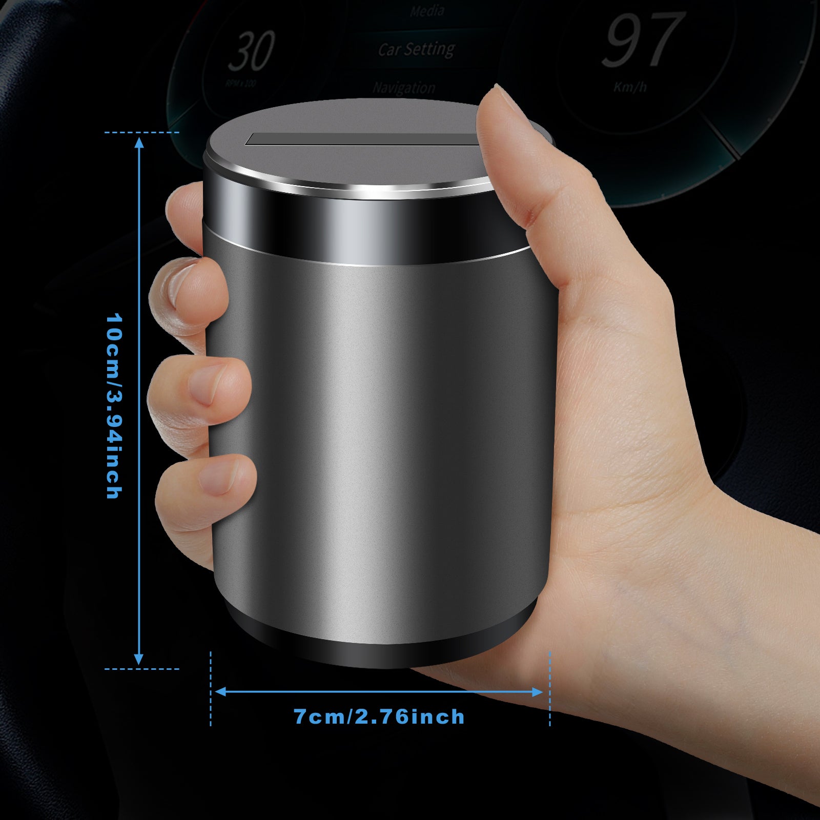 50 % DE REMISE TEMPORAIRE | AshBot™ | Cendrier intelligent automatique