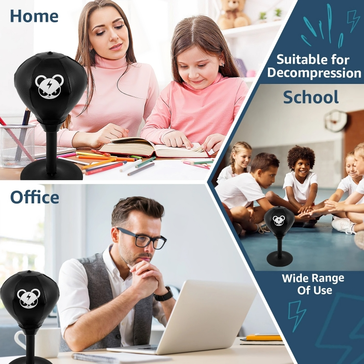 50 % DE REMISE TEMPORAIRE | PunchPal™ | Sac de frappe de bureau portable