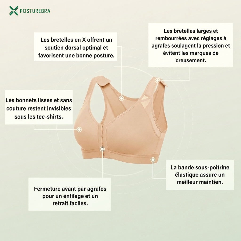 Schema des details du PostureBra