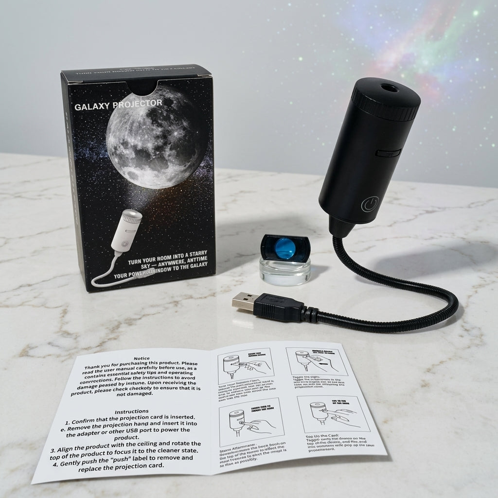 -50 % · OFFRE LIMITÉE · StarScape™ · Projecteur Galaxie