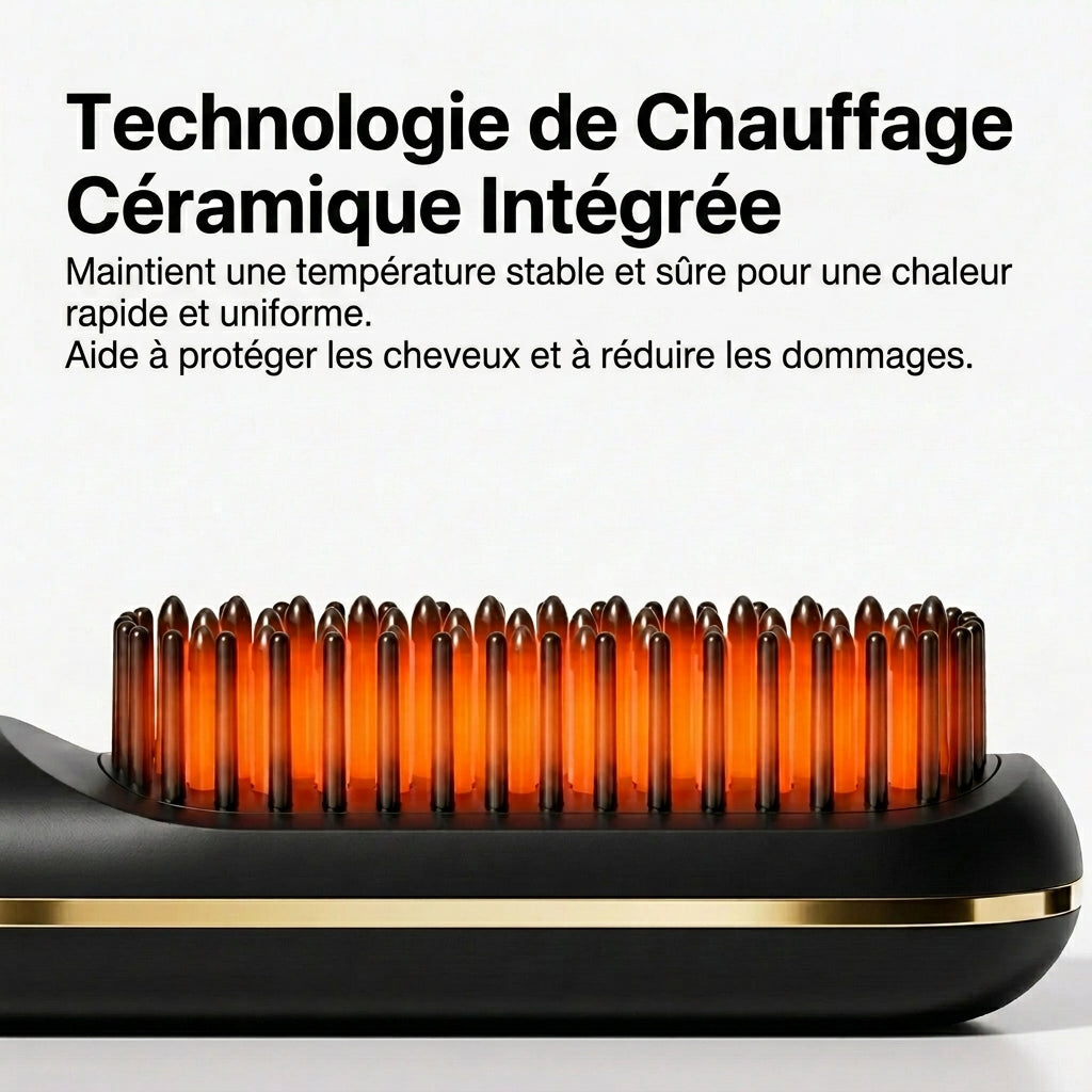-50 % · OFFRE LIMITÉE · SilkTress™ · Brosse coiffante