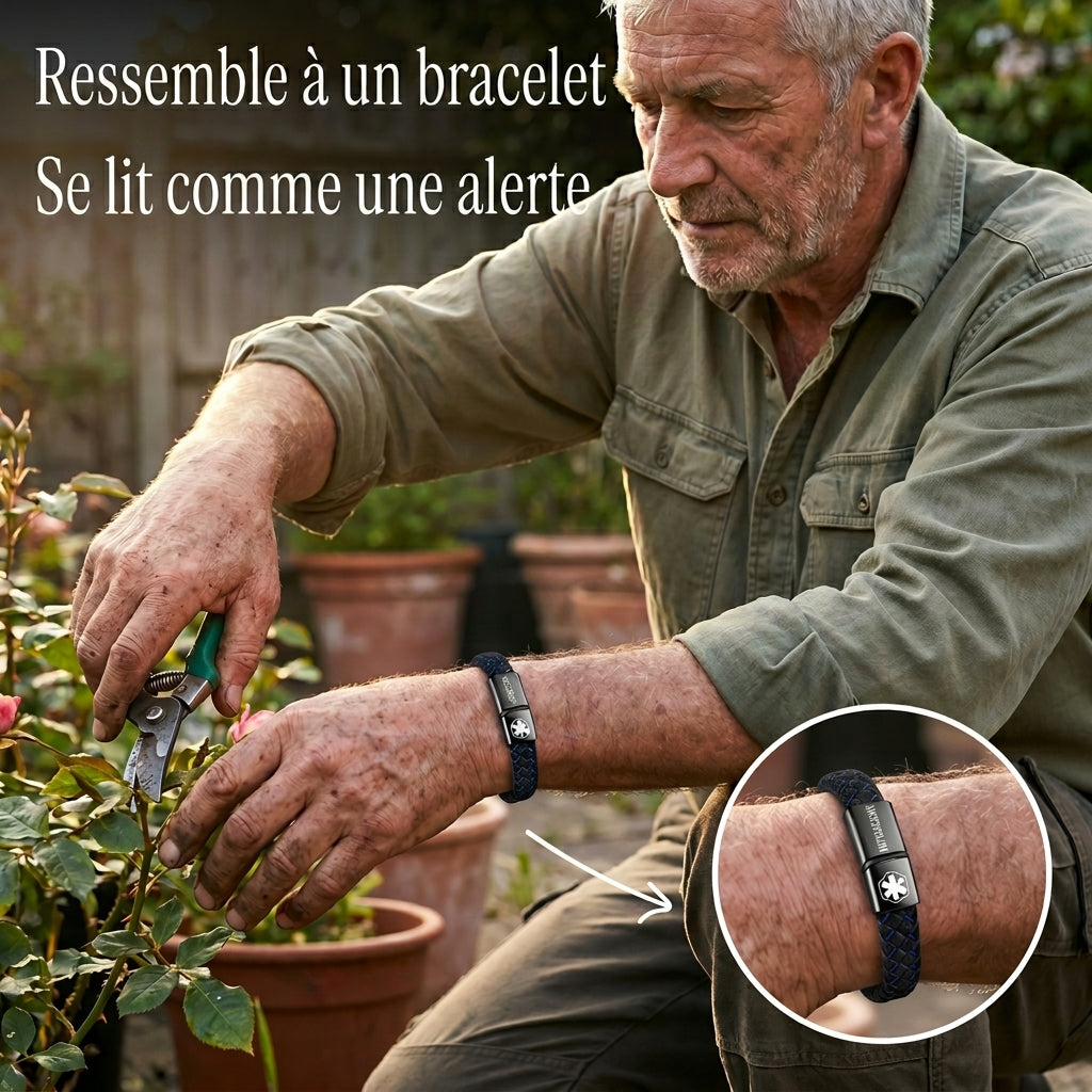 -50 % · OFFRE LIMITÉE · MediBand™ · Bracelet médical