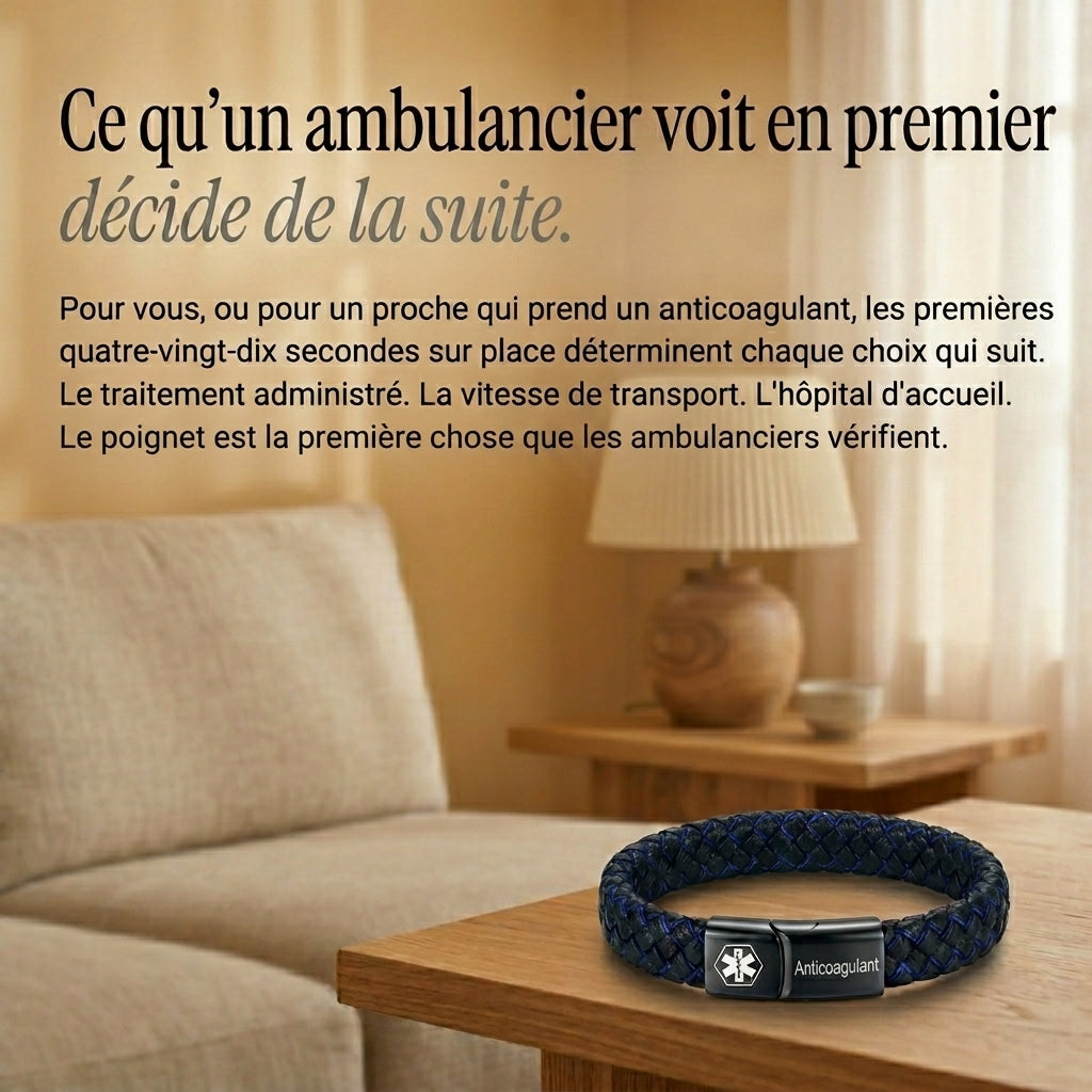 -50 % · OFFRE LIMITÉE · MediBand™ · Bracelet médical