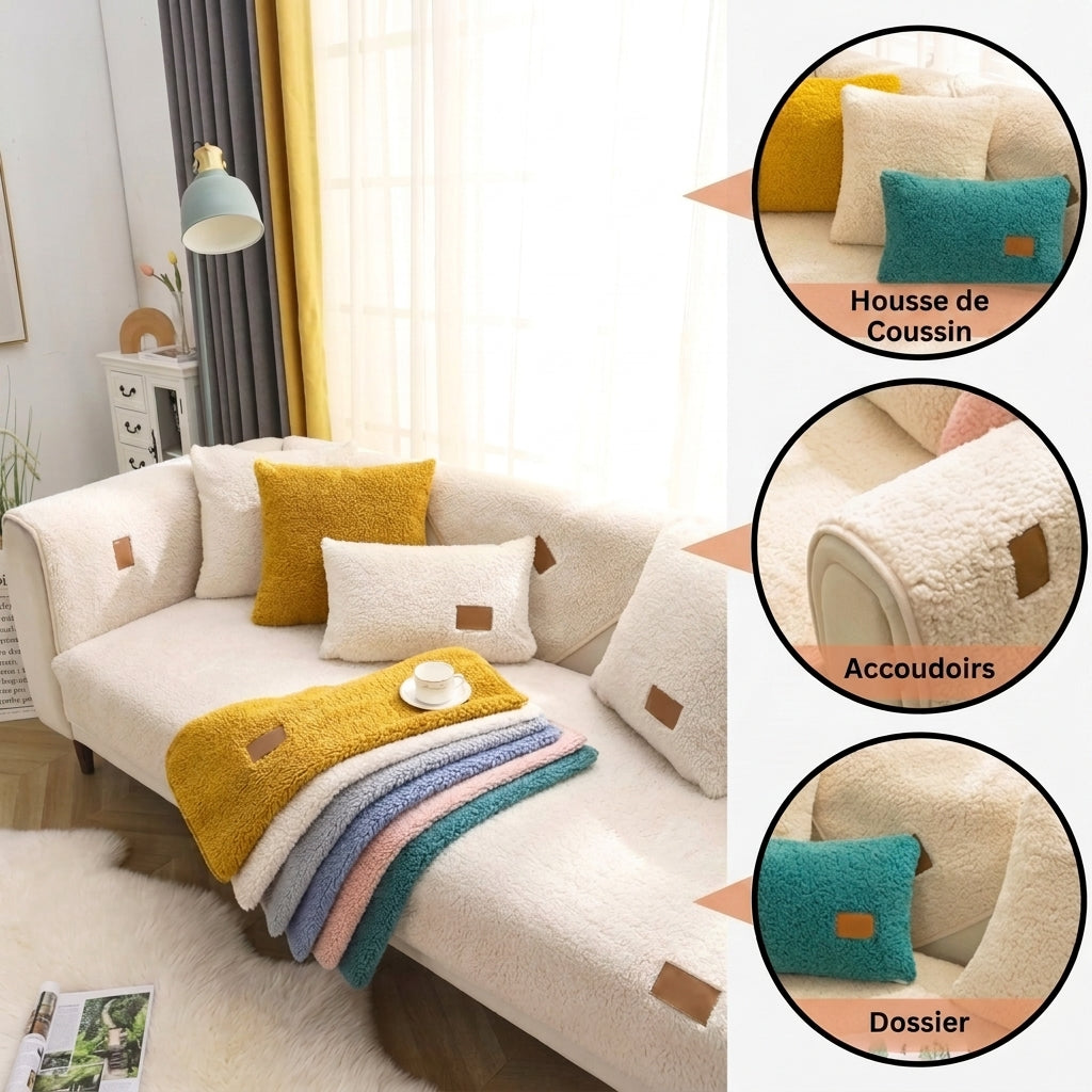 -50 % · OFFRE LIMITÉE · CoverComfort™ · Offrez une seconde vie à votre canapé !