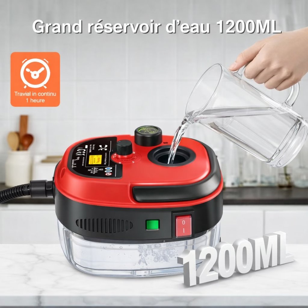 -50 % · OFFRE LIMITÉE · PowerSteam™ · Graisse disparue
