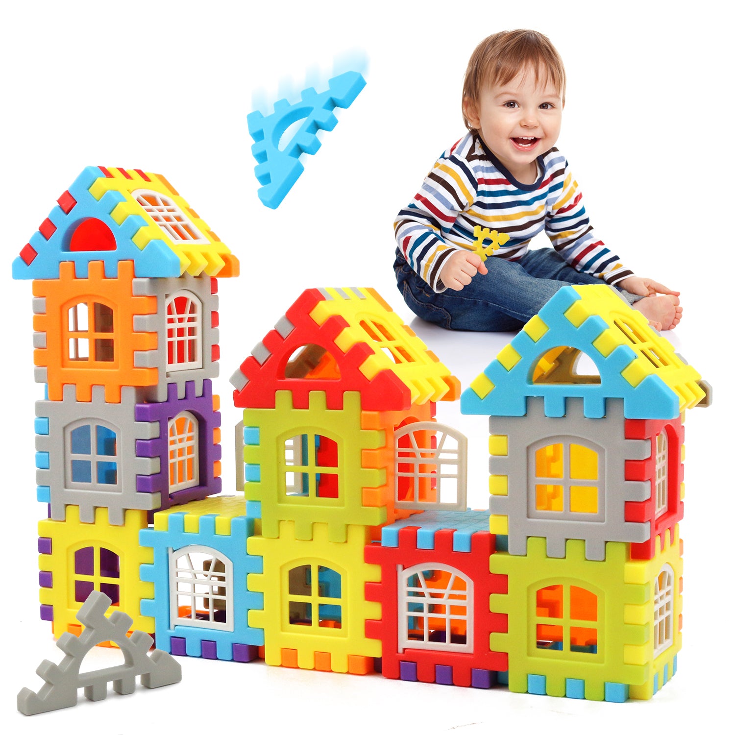 50% DE REMISE TEMPORAIRE | SnapBlocks™ | Blocs créatifs Montessori
