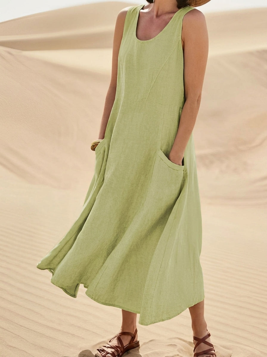-50 % · OFFRE LIMITÉE · Bianca™ · Robe d’été vintage sans manches