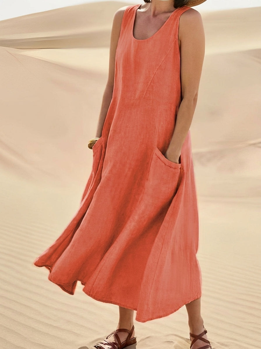 -50 % · OFFRE LIMITÉE · Bianca™ · Robe d’été vintage sans manches