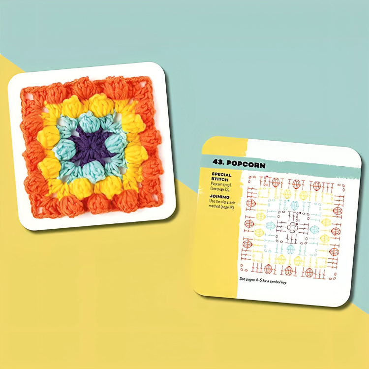 50 % RABATT TEMPORARY | CrochetDeck™ | Ensemble de cartes de modèles en fil à tricoter