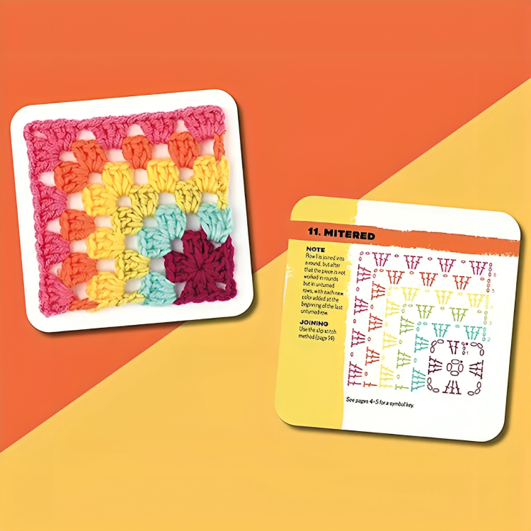 50 % RABATT TEMPORARY | CrochetDeck™ | Ensemble de cartes de modèles en fil à tricoter