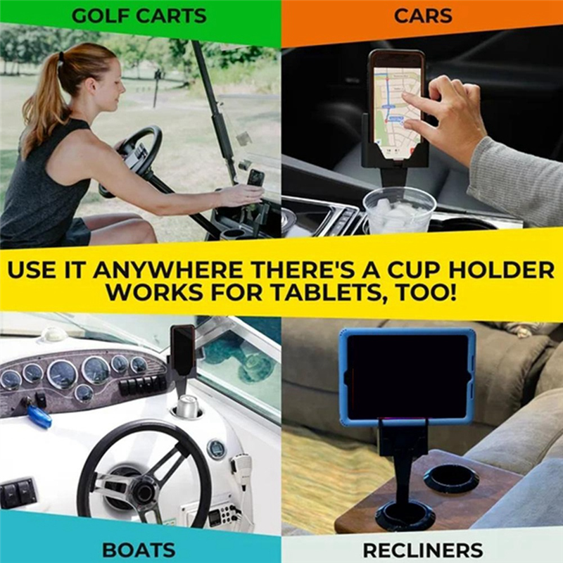 50% DE REMISE TEMPORAIRE | SipNHold™ | Support de téléphone et porte-gobelet 2-en-1 pour voiture