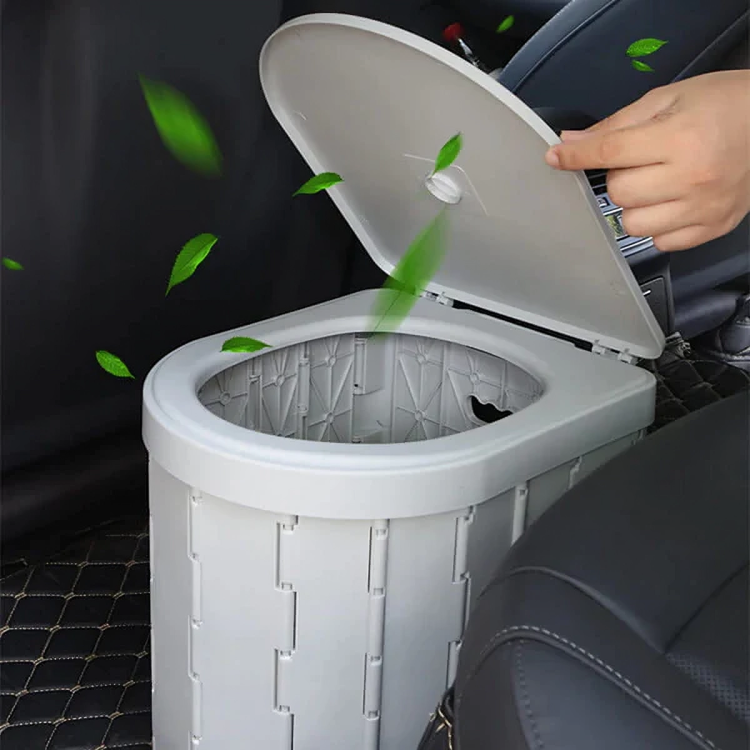 50 % DE REMISE TEMPORAIRE | QuickPotty™ | Toilette portable pliable pour extérieur