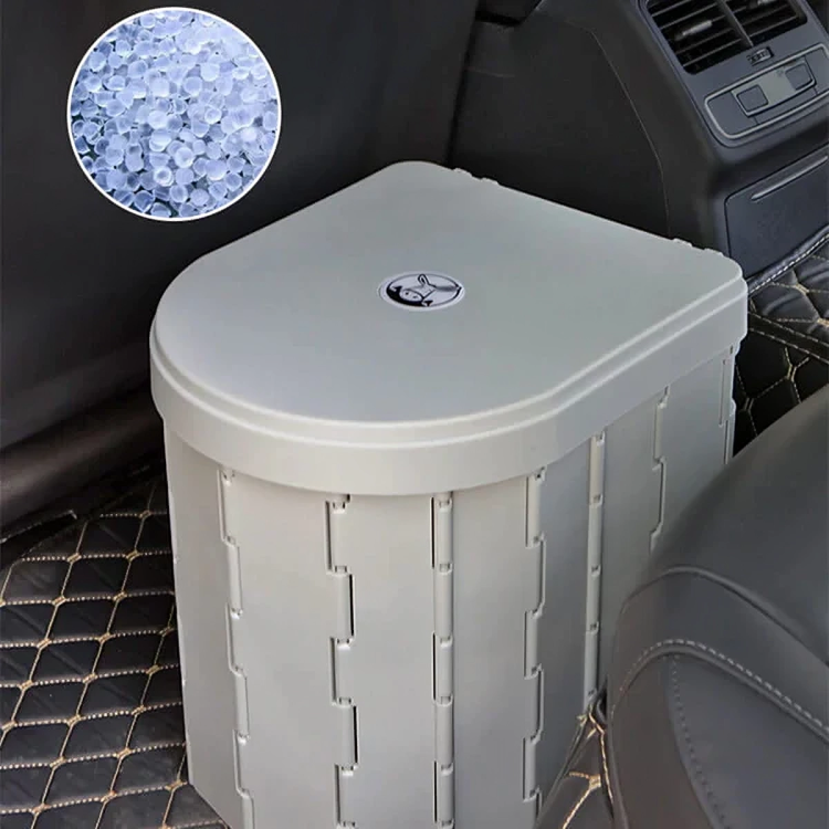 50 % DE REMISE TEMPORAIRE | QuickPotty™ | Toilette portable pliable pour extérieur