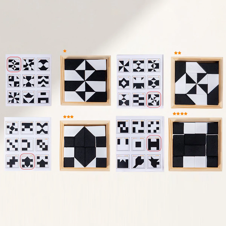 50 % DE REMISE TEMPORAIRE | BrainBlocks™ | Blocs de puzzle 3D Montessori