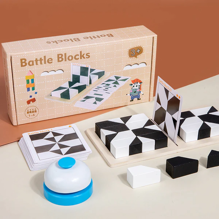 50 % DE REMISE TEMPORAIRE | BrainBlocks™ | Blocs de puzzle 3D Montessori