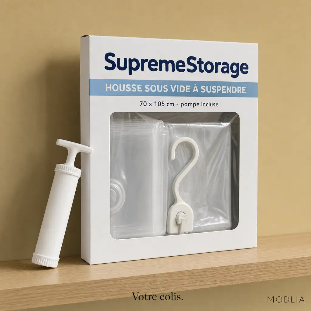 Emballage SupremeStorage par MODLIA