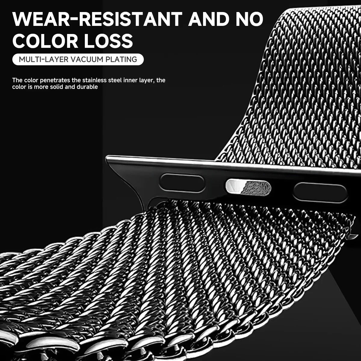 50% DE REMISE TEMPORAIRE | LuxeStrap™ | Bracelet de montre en maille élégante
