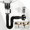 50% RABATT TEMPORÄR | DrainPro™ | Geruchsneutrales Teleskop-Abflussrohr - MODLIA