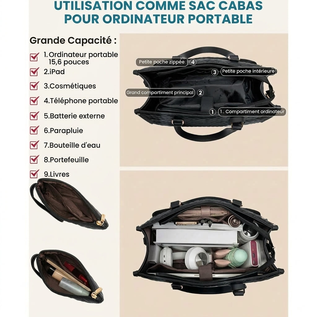 -50 % · OFFRE LIMITÉE · TotePack™ · Sac isotherme élégant