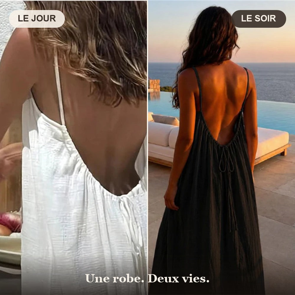 Le jour et le soir : une robe, deux vies