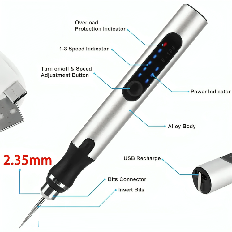 50% DE REMISE TEMPORAIRE | CraftScribe™ | Stylo de gravure portable
