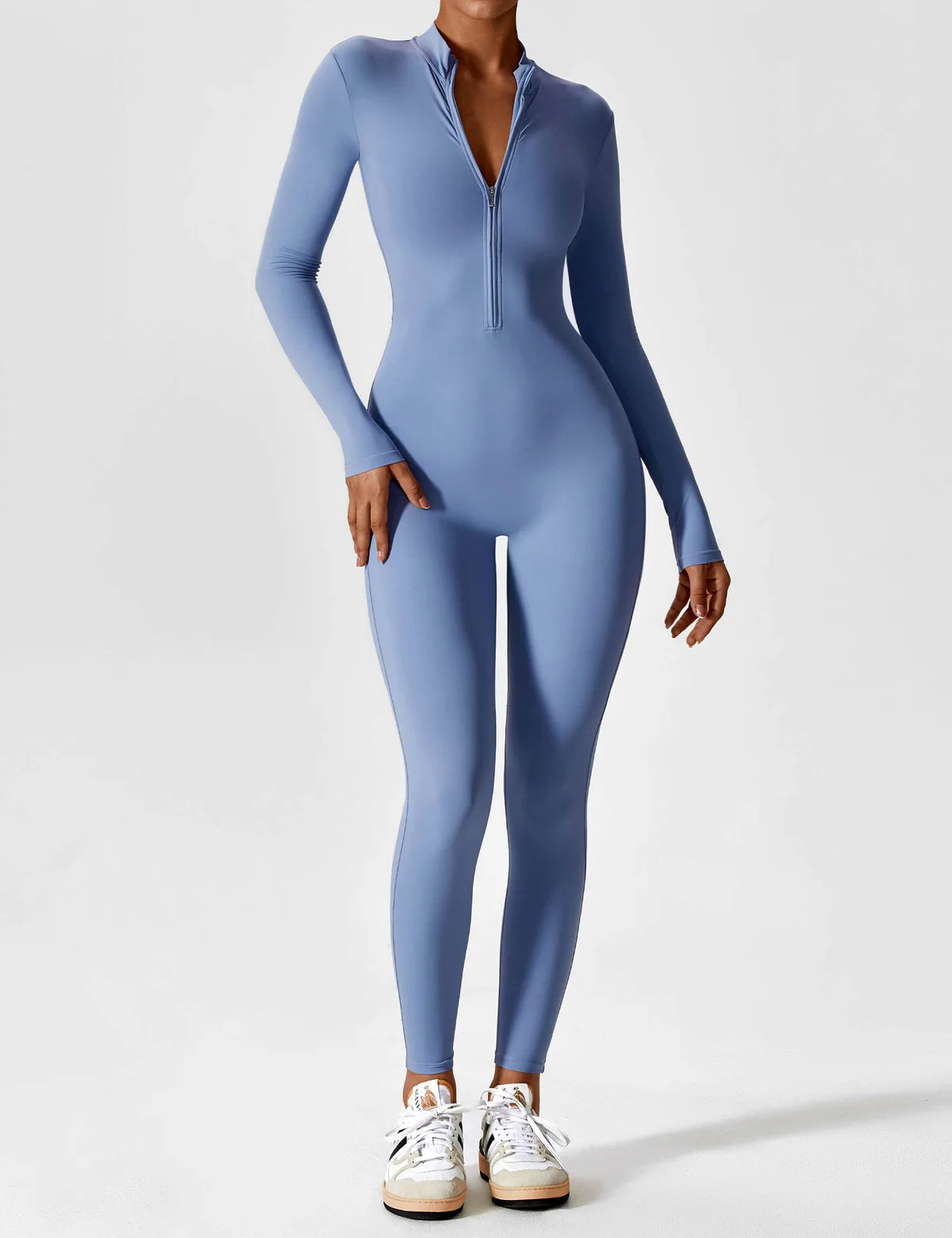 50% DE REMISE TEMPORAIRE | FlexiSuit™ | Combinaison de yoga avec fermeture éclair