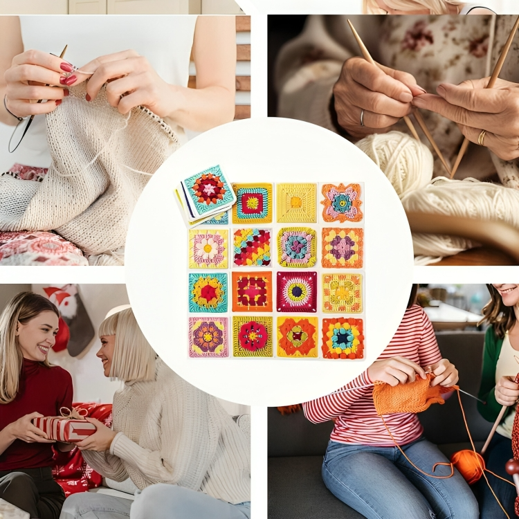 50 % RABATT TEMPORARY | CrochetDeck™ | Ensemble de cartes de modèles en fil à tricoter